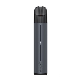 Smok Solus 2 Pod Mod gri renkli, şık ve kompakt dijital vape cihazı.