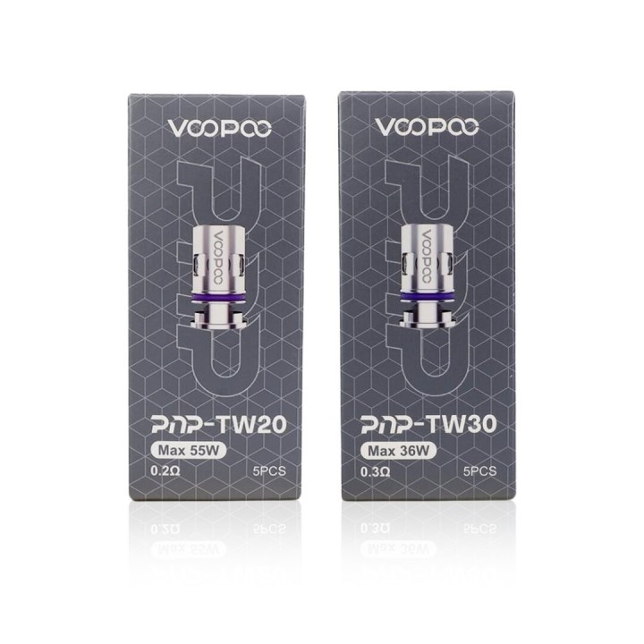 Voopoo PnP TW20 (0.2Ω) ve TW30 (0.3Ω) Coil Yedek Parça Kutuları