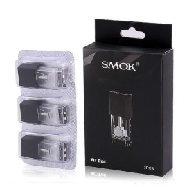 Smok Fit Kartuş 3'lü Paket, Siyah Yedek Pod