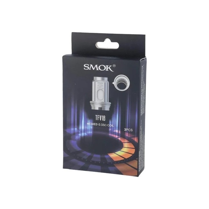 Smok TFV18 Meshed 0.33 Ohm Coil 3 Adet Paket Kutusu