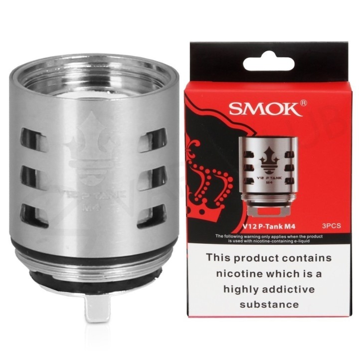 Smok V12 P Tank Coil | Smok Smok Coil Ohm Değeri: 0.