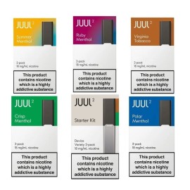 JUUL 2 Kartuş Çeşitleri: Mentol, Tütün, Starter Kit, 18mg Nikotin