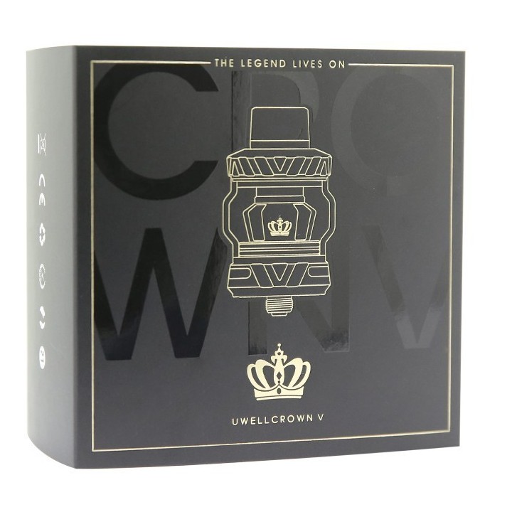 Uwell Crown V Kartuş Vape Tankı Siyah Kutu Ambalajı