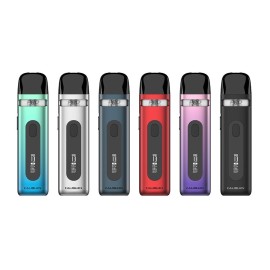 Uwell Caliburn X Pod Mod çeşitleri: Mavi, Gri, Kırmızı, Mor, Siyah.