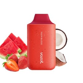 Vozol Star 6000 Tiger Blood Tek Kullanımlık, Karpuz Çilek Hindistan Cevizi Aromalı