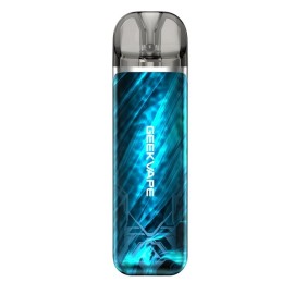 GeekVape Obelisk U Pod Mod mavi desenli, kompakt elektronik sigara cihazı.