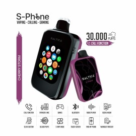 Saltica SPhone 30000 Cherry Storm Kullan At Pod, Akıllı Vape Cihazı
