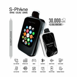 Saltica SPhone 30000 Kullan At Gummylicious Tek Kullanımlık Vape