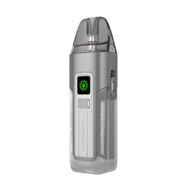 Vaporesso Luxe X2 Pod Mod Gümüş renkli, Axon çipli, ayarlanabilir hava akışlı.
