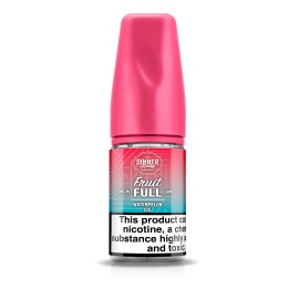 Dinner Lady Watermelon Ice Salt Likit 30ml, pembe kapaklı likit şişesi.