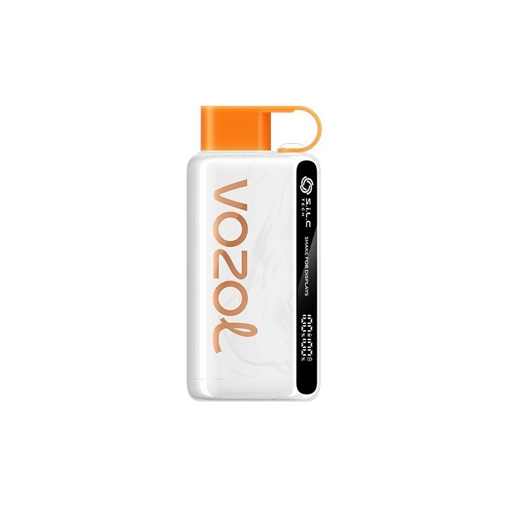 Vozol Star 12000 Beyaz Turuncu Dijital Ekranlı Kullan At