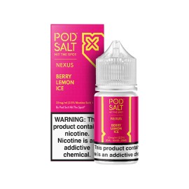 Pod Salt Berry Lemon Ice Nexus Salt Likit 25mg Nikotin Karton ve Şişe