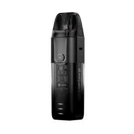 Vaporesso Luxe X Pod Mod siyah, şeffaf gövde, 1800mAh batarya