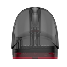 Vaporesso Zero 2 S Kartuş yedek pod, koyu gri şeffaf likit haznesi.
