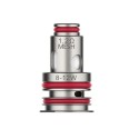 Vaporesso GTX 1.2Ω Mesh Coil, 8-12W, Gümüş Metalik, Kırmızı O-ring