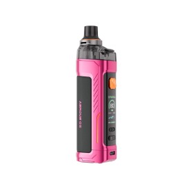 Vaporesso Armour GS Pod Mod pembe, dayanıklı, ekranlı elektronik sigara.