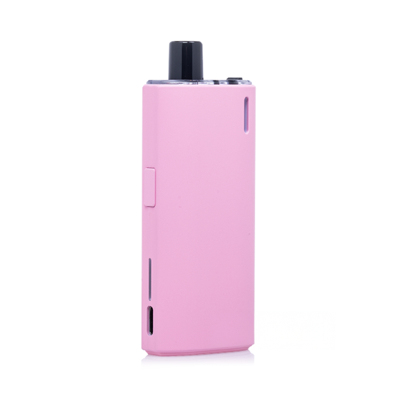 GeekVape Peak Pod Mod pembe renkli, kompakt MTL elektronik sigara cihazı.