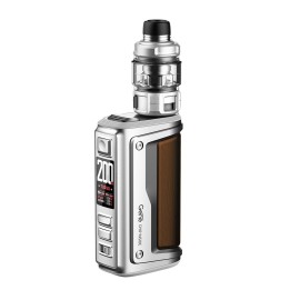 Voopoo Argus GT 2 Pod Mod Gümüş Kahverengi Deri Detaylı Elektronik Sigara