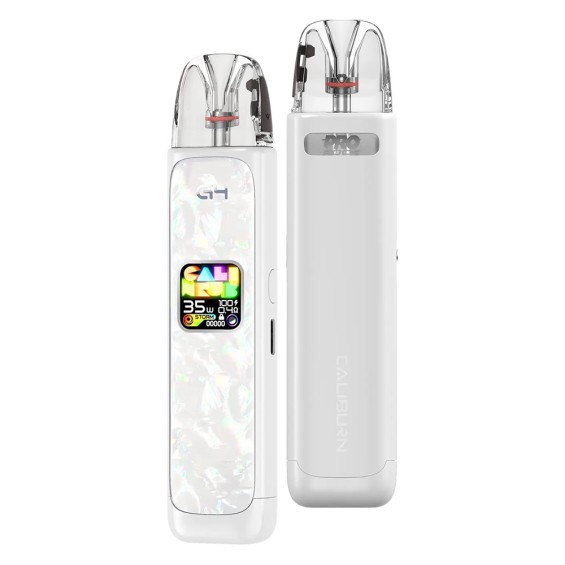 Uwell Caliburn G4 Pod Mod Beyaz Sedefli Ekranlı Elektronik Sigara