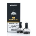 Voopoo PnP MTL Kartuş 2ml, Şeffaf Siyah Yedek Pod (2 Adet)