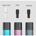Aspire Vilter 2 Pod Mod: Paper, POM, Silicone Drip Tip Seçenekleri