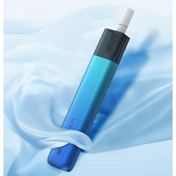 Aspire Vilter 2 Pod Mod mavi renkli, ince ve şık elektronik sigara.