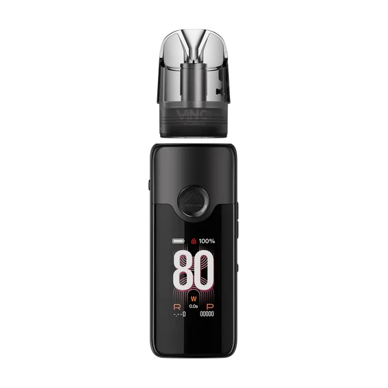Voopoo Vinci E80 Pod Mod Siyah, 80W Ekranlı Elektronik Sigara