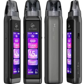 Elf Bar ELFX Ultra Pod Mod Gri Siyah, 45W Ekranlı Elektronik Sigara