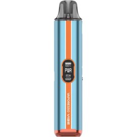 Vaporesso Vibe Pod Mod Mavi Turuncu Çizgili Dijital Ekranlı