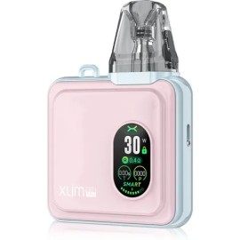 OXVA Xlim SQ Pro Pod Mod pembe, akıllı ekranlı kompakt elektronik sigara