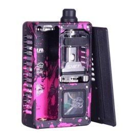 Vaperz Cloud Gerobak SAN AIO DNA80C Boro Pod Mod pembe sıçrama desenli