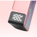 Aspire Gotek Nano Pod Mod pembe renkli, dijital ekran detayı.