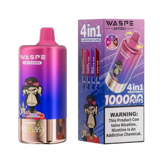 Waspe 4in1 Flavors 100K Kullan At | Waspe Waspe Çekim Sayısı: