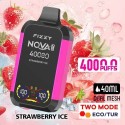 Fizzy Nova Plus 40000 Strawberry Ice Tek Kullanımlık Vape Pembe Siyah