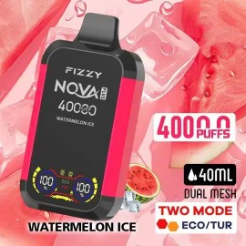 Fizzy Nova Plus 40000 Puf Karpuzlu Buzlu Tek Kullanımlık Pod