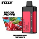 Fizzy Luxury 15000 Puff Çilek Kiwi Nar Tek Kullanımlık Pod