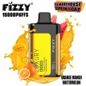 Fizzy Luxury 15000 Puff Orange Mango Watermelon tek kullanımlık elektronik sigara.