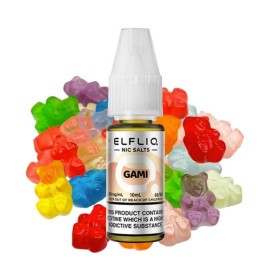 Elfliq Gami Salt Likit 10ml, Gummy Ayısı Aromalı Nikotin Tuzu