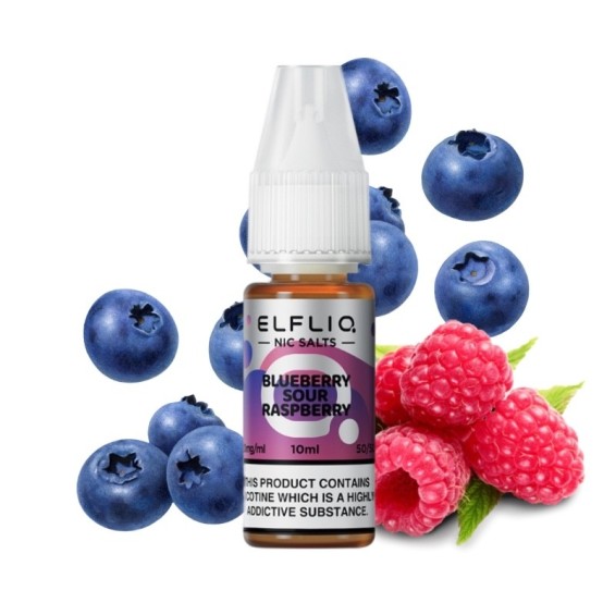 Elfliq Blueberry Sour Raspberry Salt Likit | Elfliq Elfliq