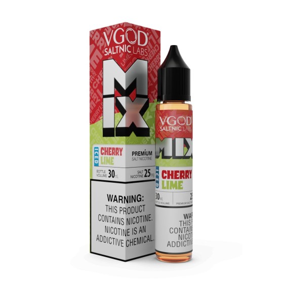 Vgod Mix Iced Cherry Lime Salt Likit | Vgod Vgod Likit