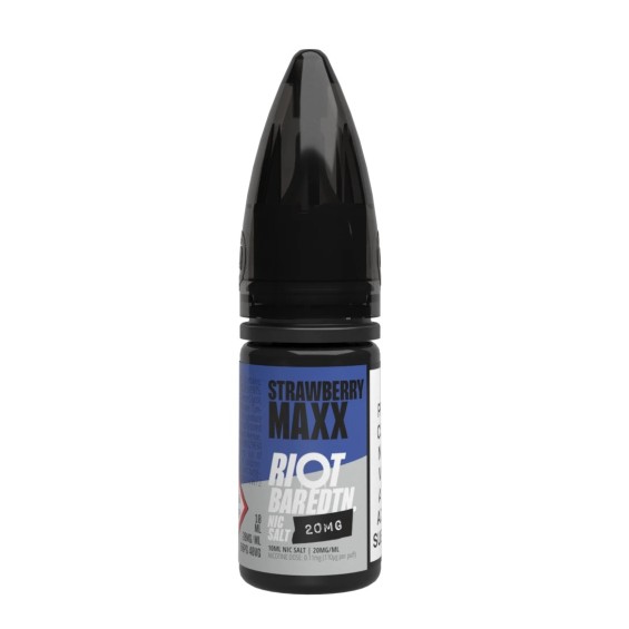 Riot Strawberry Maxx Salt Likit 20MG 10ML 50VG/50PG