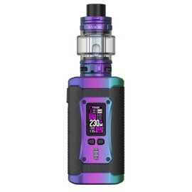 Smok Morph 2 Pod Mod elektronik sigara mor-mavi renkli gövde ve ekran.