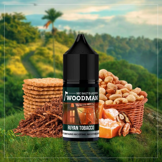 Woodman Ruyan Tobacco Salt Likit | Woodman Woodman Likit