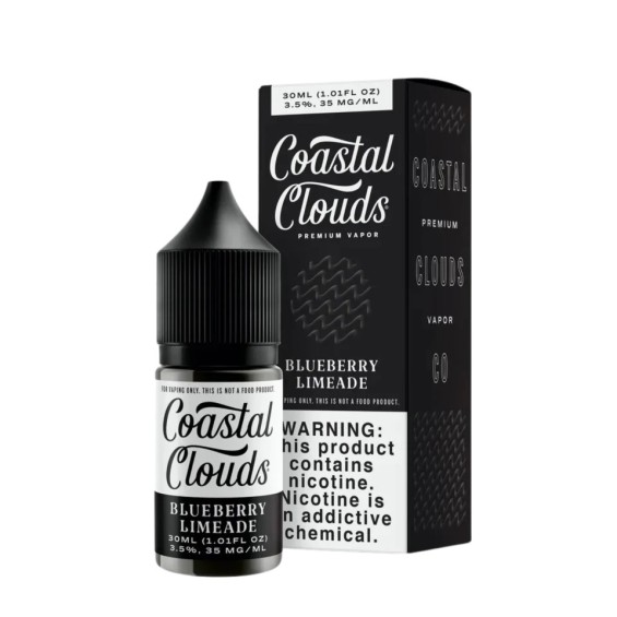 Coastal Clouds Blueberry Limeade Salt Likit