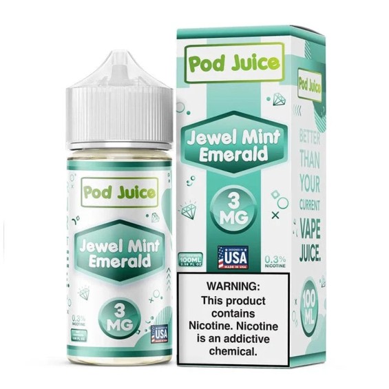 Pod Juice Jewel Mint Emerald E Likit | Pod Juice Pod Juice