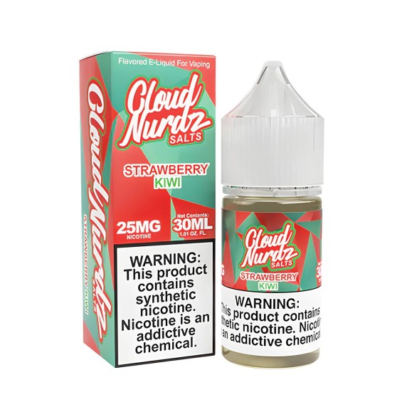 Cloud Nurdz Strawberry Kiwi Iced Salt Likit