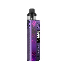 Voopoo Drag H80s Kit Pod Mod Mor, 80W ekranlı, modern elektronik sigara.