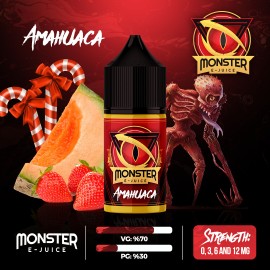 Monster Amahuaca E-Likit: Çilek, Kavun ve Şeker Kamışı Aromalı Likit