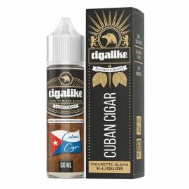 Cigalike Cuban Cigar E Likit Şişesi ve Kutusu 60 ML