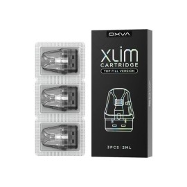 Oxva Xlim V3 Top Fill Kartuş 3'lü Paket Şeffaf 2ML Yedek Coil